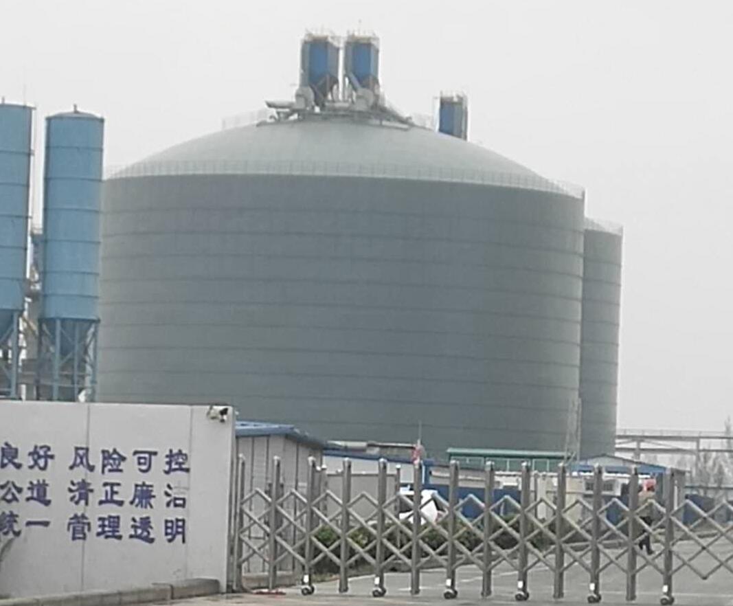 蓬溪4万吨粉煤灰储存库