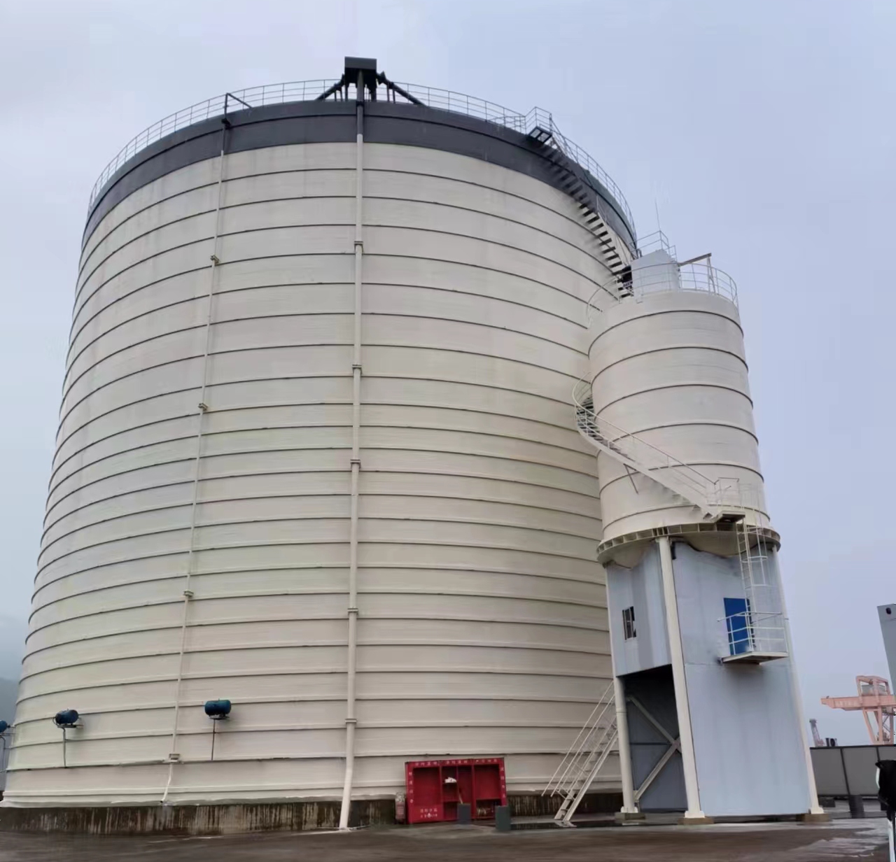 蓬溪10万吨水泥钢板库