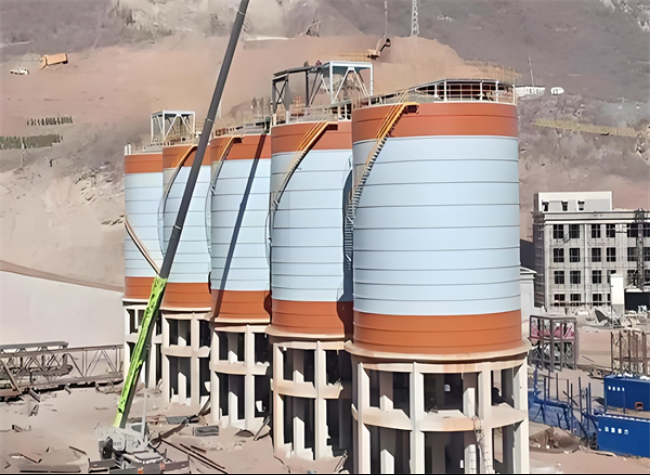 蓬溪高架钢板仓